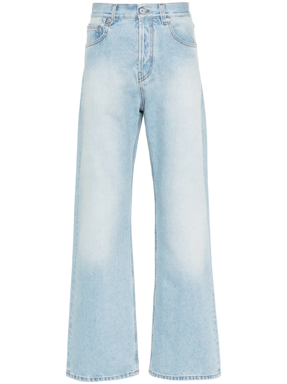 Maison-Kitsune Jacquemus Le De Nîmes Droit straight-leg Jeans Blue Men Regular & Straight-Leg Jeans