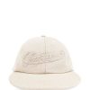 Jacquemus Logo Hat Neutrals Maison-Kitsune Men Hats