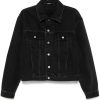 Maison-Kitsune Jacquemus La Veste de-Nîmes Denim Jacket Black Men Denim Jackets
