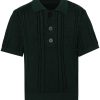 Men Polo Shirts Maison-Kitsune Jacquemus Le Polo Belo Polo Shirt Green
