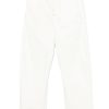 Jacquemus Tapered Jenas White Maison-Kitsune Men Tapered Jeans