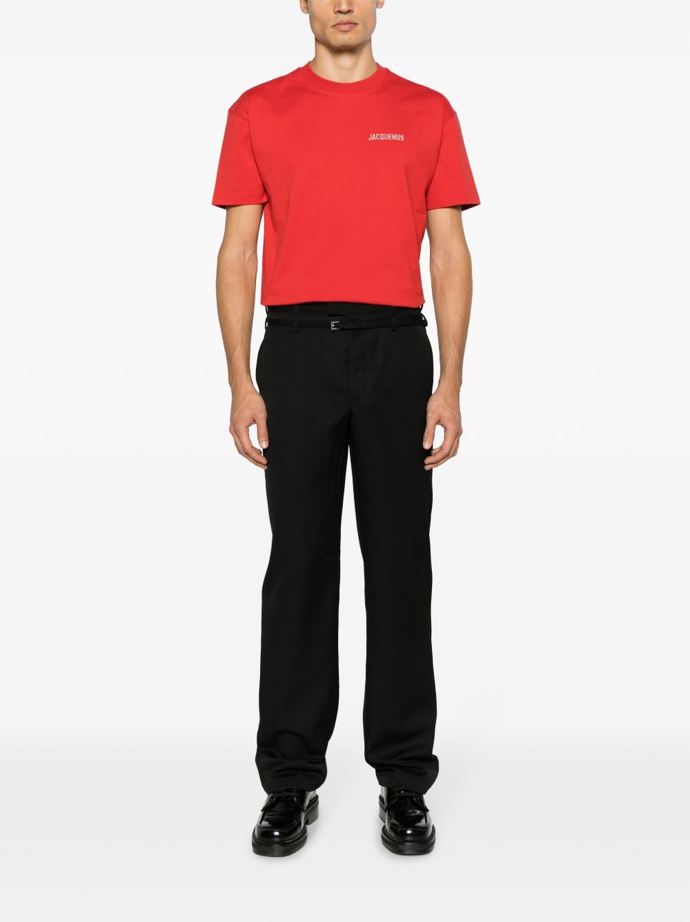Jacquemus Le Pantalon Disgreghi Straight Trousers Black Men Regular-Fit & Straight Leg Pants Maison-Kitsune