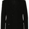 Jacquemus La Veste Melo Black Maison-Kitsune Men Blazers