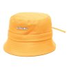 Maison-Kitsune Jacquemus Le Bob Cotton Bucket Hat Orange Men Hats
