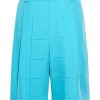 Jacquemus The Navega Shorts Blue Maison-Kitsune Men Bermuda Shorts