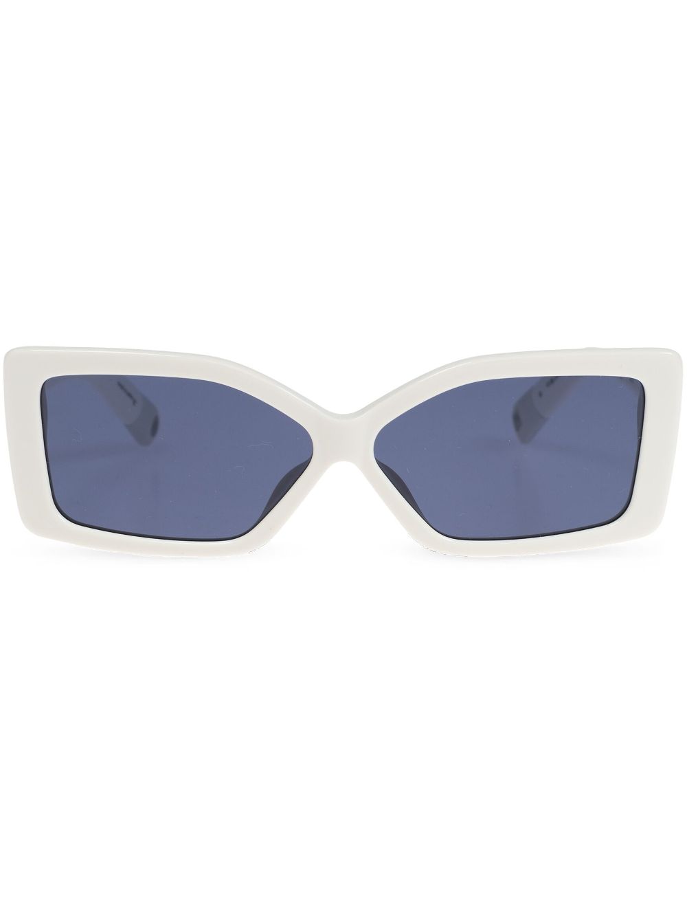 Men Sunglasses Maison-Kitsune Jacquemus x Linda Farrow Les Lunettes Spiaggia Sunglasses White