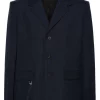Jacquemus Le Veste Blazer Blue Men Blazers Maison-Kitsune