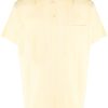 Jacquemus jacquard-knit Polo Shirt Yellow Men Polo Shirts Maison-Kitsune