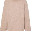 Maison-Kitsune Knitted Sweaters Men Jacquemus intarsia-knit Logo Sweater Neutrals