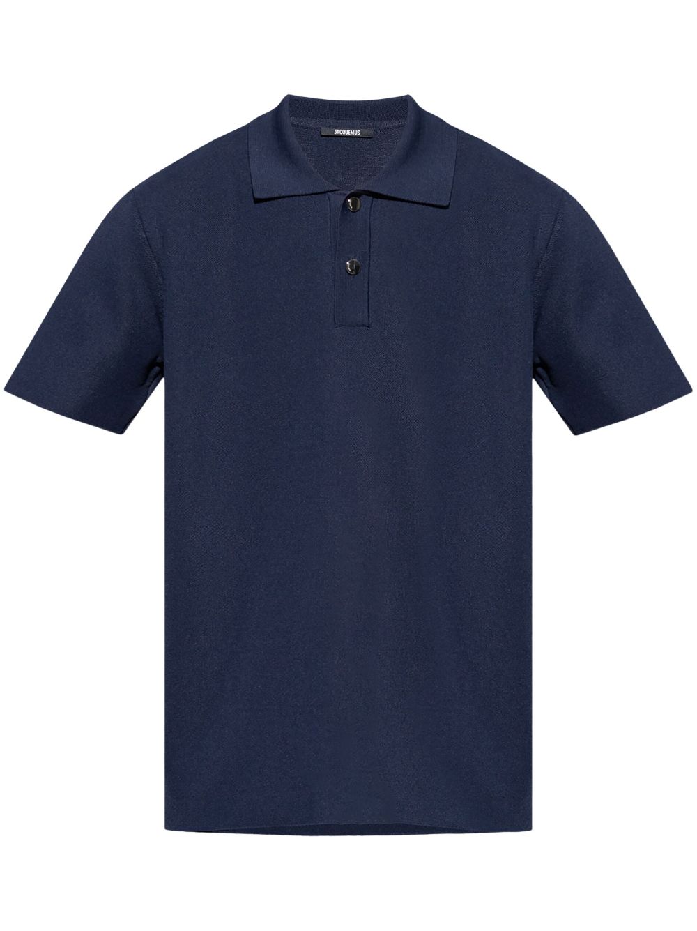 Maison-Kitsune Polo Shirts Men Jacquemus Le Polo Maille Polo Shirt Blue