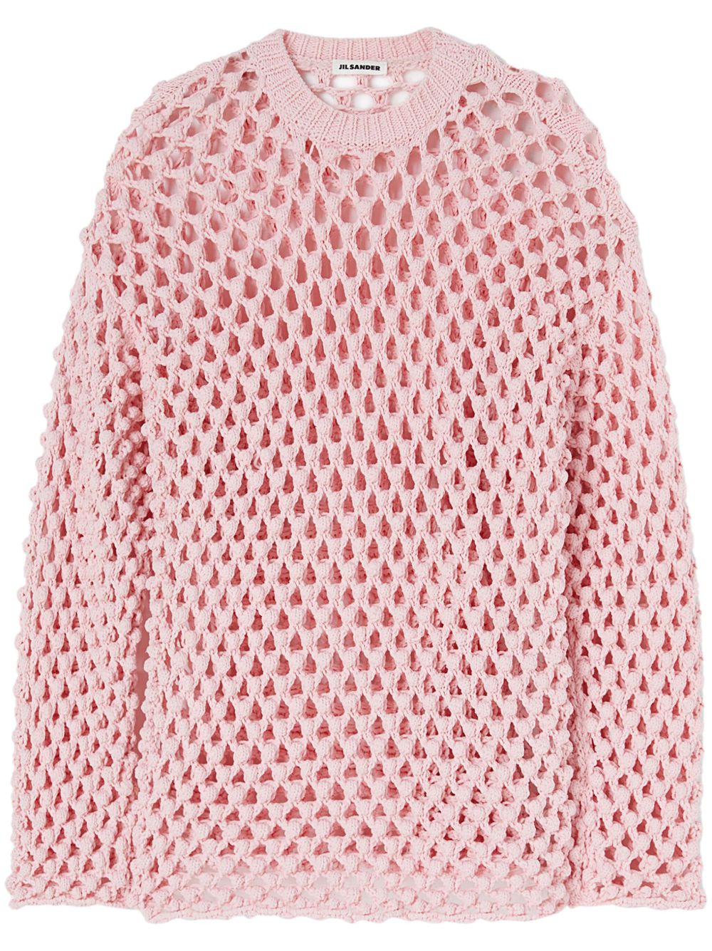 Jil Sander crew-neck Jumper Pink Men Knitted Sweaters Maison-Kitsune