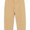 Maison-Kitsune Jil Sander Tapered Trousers Brown Men Tapered Pants