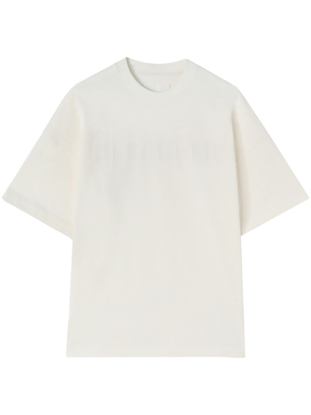 Men T-Shirts Maison-Kitsune Jil Sander logo-print T-shirt White