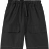 Men Bermuda Shorts Maison-Kitsune Jil Sander knee-length Bermuda Shorts Black
