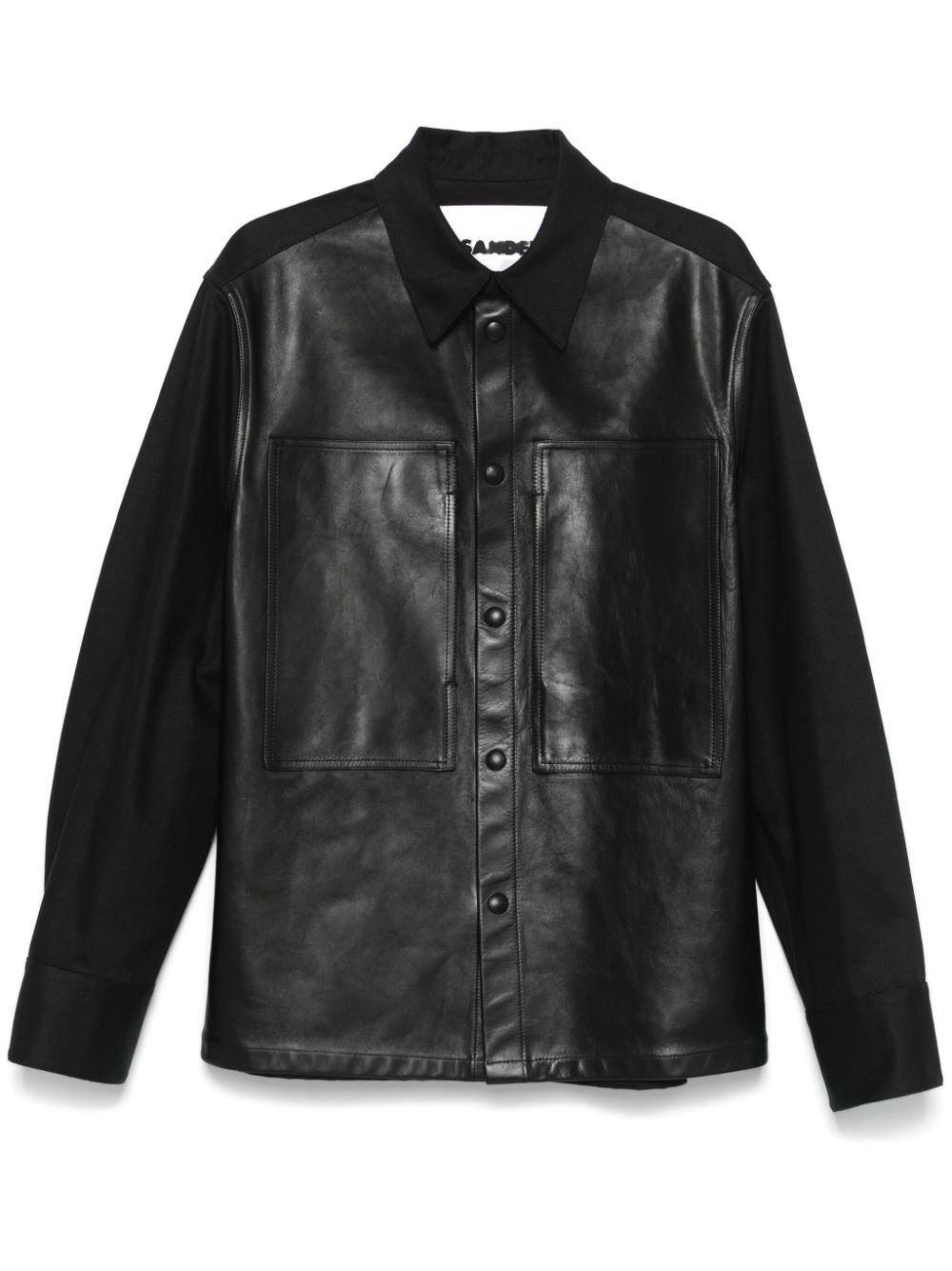 Jil Sander Sea Island Denim Shirt Black Men Shirts Maison-Kitsune