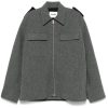 Men Shirts Maison-Kitsune Jil Sander Textured Shirt Grey