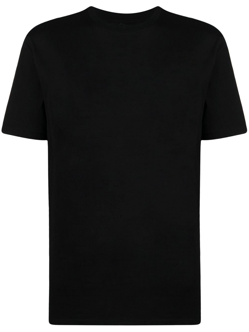 Men T-Shirts Maison-Kitsune Jil Sander logo-print Cotton T-shirt Black