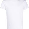 Maison-Kitsune T-Shirts Men Jil Sander crew-neck Cotton T-shirt White