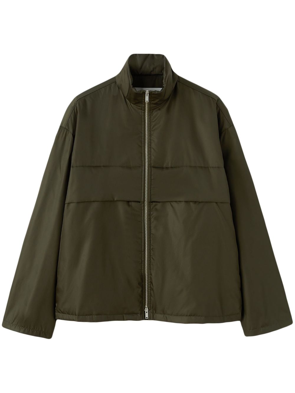 Maison-Kitsune Down Jackets Men Jil Sander funnel-neck Padded Jacket Green
