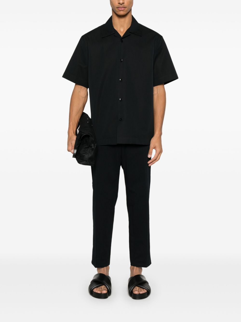 Jil Sander Tapered Trousers Blue Men Tapered Pants Maison-Kitsune