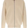 Men Cardigans Maison-Kitsune Jil Sander Cotton Cardigan Neutrals