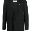 Jil Sander single-breasted Wool Blazer Black Maison-Kitsune Men Blazers