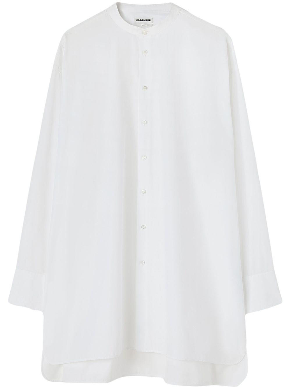 Jil Sander Sunday Cotton Shirt White Maison-Kitsune Men Shirts