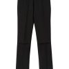 Men Regular-Fit & Straight Leg Pants Maison-Kitsune Jil Sander slim-fit Tailored Wool Trousers Black