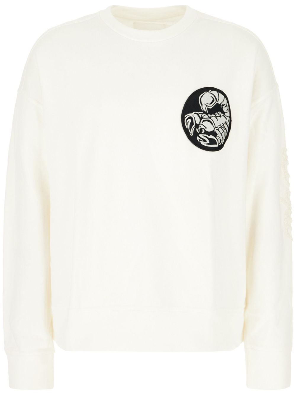 Men Sweatshirts Maison-Kitsune Jil Sander Cotton Sweatshirt White