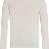 Maison-Kitsune Jil Sander crew-neck Virgin Wool Jumper Neutrals Men Knitted Sweaters