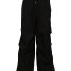 Jil Sander mid-rise straight-leg Trousers Black Men Regular-Fit & Straight Leg Pants Maison-Kitsune