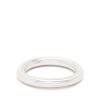 Maison-Kitsune Jil Sander Sterling Silver Halo Band Ring Silver Men Rings