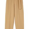 Men Regular-Fit & Straight Leg Pants Maison-Kitsune Jil Sander straight-leg Belted Wool Trousers Brown