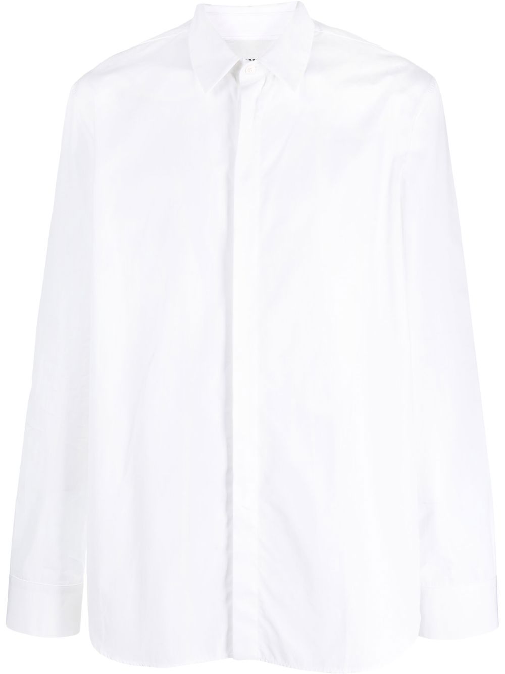 Jil Sander long-sleeve Poplin Shirt White Men Shirts Maison-Kitsune