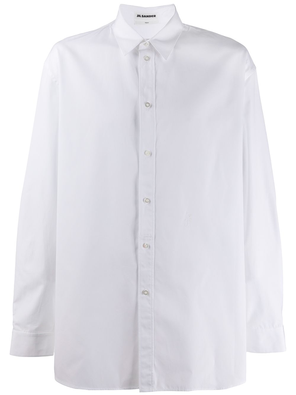 Men Shirts Maison-Kitsune Jil Sander Button Up Shirt White