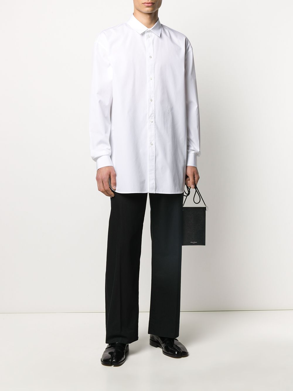 Men Shirts Maison-Kitsune Jil Sander Button Up Shirt White