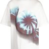 Men T-Shirts Maison-Kitsune Jil Sander graphic-print Cotton T-shirt White