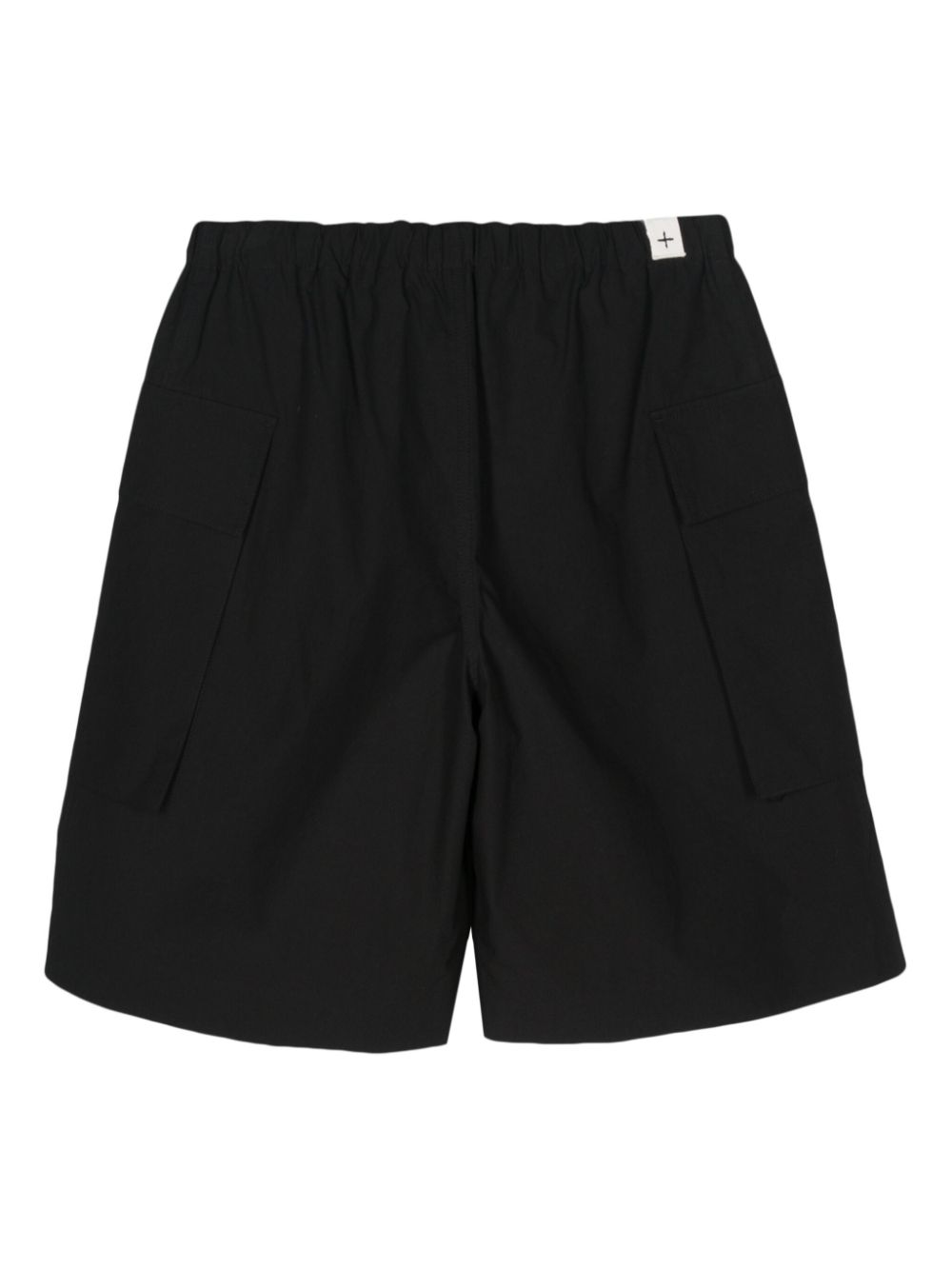 Jil Sander Poplin Cotton Bermuda Shorts Black Maison-Kitsune Men Bermuda Shorts