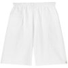 Maison-Kitsune Cargo Shorts Men Jil Sander Cotton Cargo Shorts White