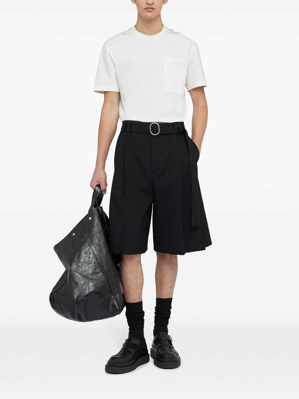 Jil Sander crew-neck T-shirt White Maison-Kitsune Men T-Shirts