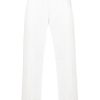 Maison-Kitsune Jil Sander straight-leg Cotton Jeans White Men Regular & Straight-Leg Jeans