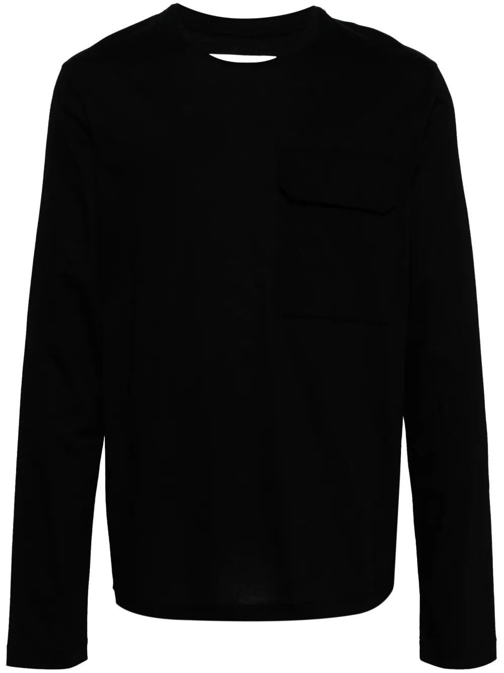 Jil Sander Cotton T-shirt Black Maison-Kitsune Men T-Shirts