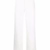 Maison-Kitsune Regular & Straight-Leg Jeans Men Jil Sander high-rise straight-leg Trousers White
