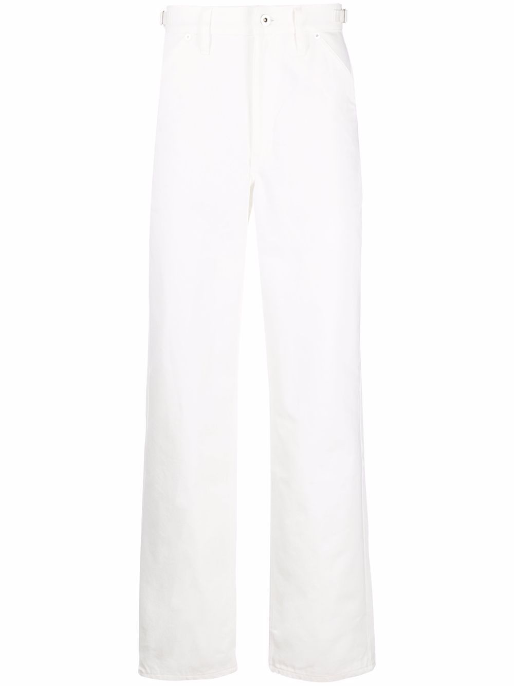 Maison-Kitsune Regular & Straight-Leg Jeans Men Jil Sander high-rise straight-leg Trousers White