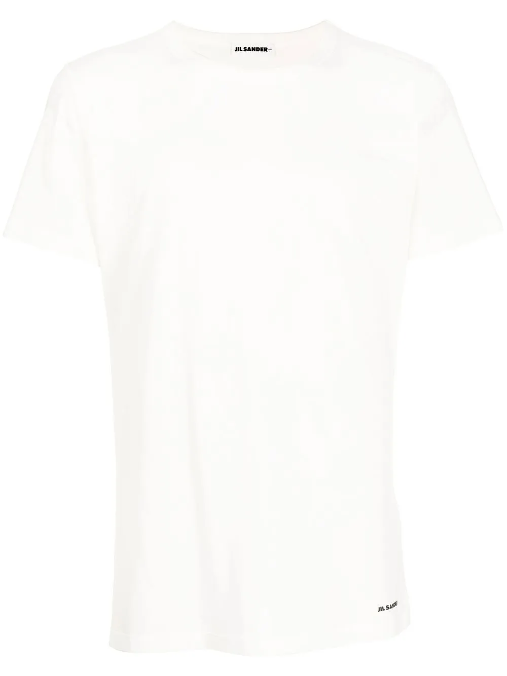 Jil Sander crew-neck Fitted T-shirt White Maison-Kitsune Men T-Shirts