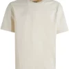 Maison-Kitsune Jil Sander Short Sleeve t-shirt Neutrals Men T-Shirts