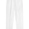 Jil Sander elasticated-waist Tapered Trousers White Men Tapered Pants Maison-Kitsune