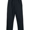 Men Regular-Fit & Straight Leg Pants Maison-Kitsune Jil Sander Elasticated straight-leg Trousers Blue