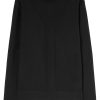 Maison-Kitsune Knitted Sweaters Men Jil Sander crew-neck Jumper Black