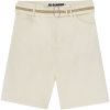 Men Bermuda Shorts Maison-Kitsune Jil Sander Belted Bermuda Shorts White